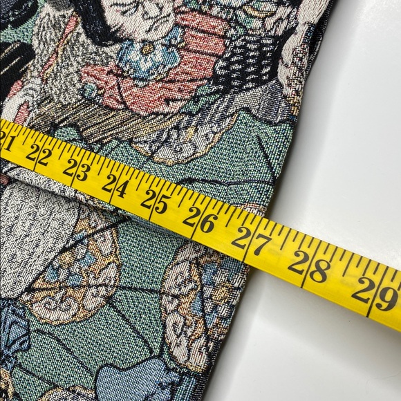 Rebel Vengeance Skeleton Samurai Tapestry Jacket Shirt - Picture 5 of 9